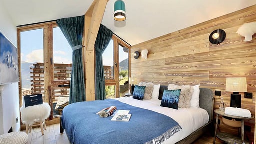 Penthouse le Grizzli Bedroom 3