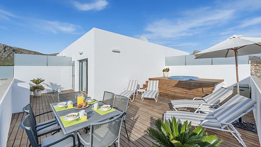 Penthouse Rosas Dining area