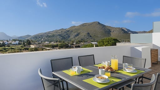 Penthouse Rosas Dining area