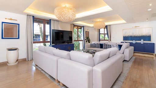 Penthouse Skyline Woonkamer