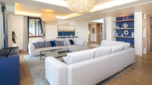 Penthouse Skyline Woonkamer