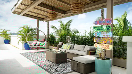 Penthouse Skyline Terras/Veranda