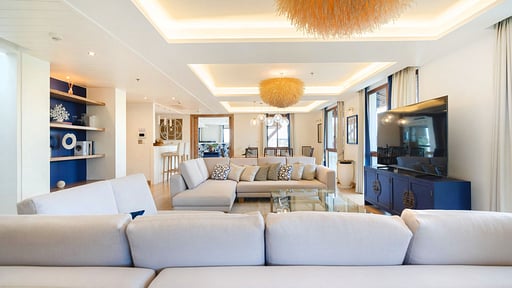 Penthouse Skyline Woonkamer