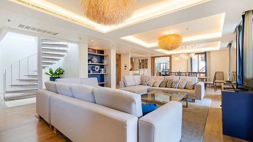 Penthouse Skyline Woonkamer