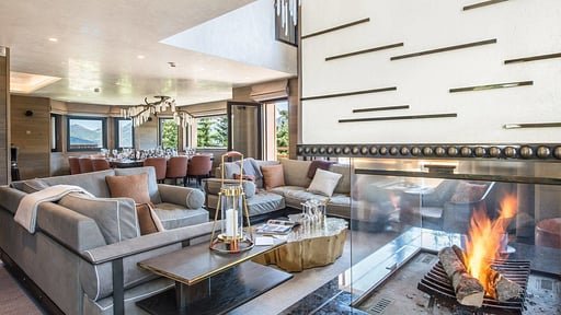 Chalet Perce Neige Living room 1