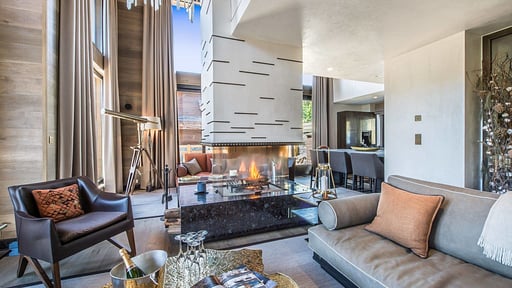 Chalet Perce Neige Living room 1