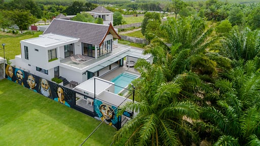 Picasso Villas Drone foto's