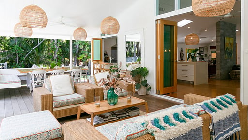 Pineapple Pete's Beach House Terrasse