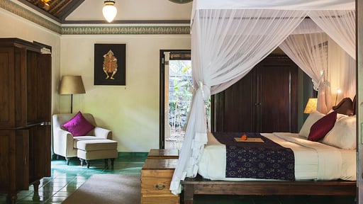 Plataran One Pool Villa Bedroom 1