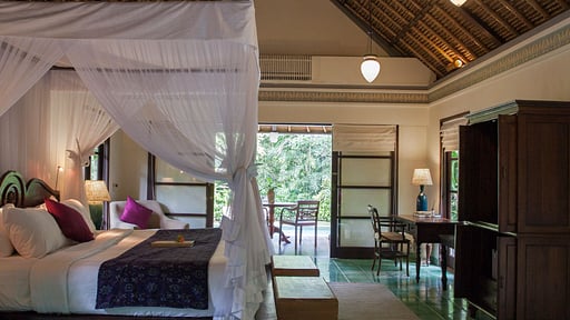 Plataran One Pool Villa Bedroom 1