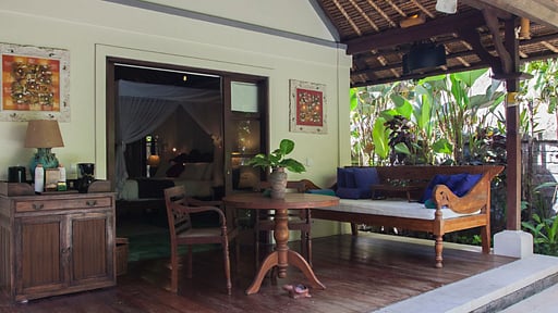 Plataran One Pool Villa Living room