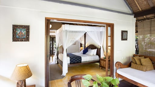 Plataran One Pool Villa Living room