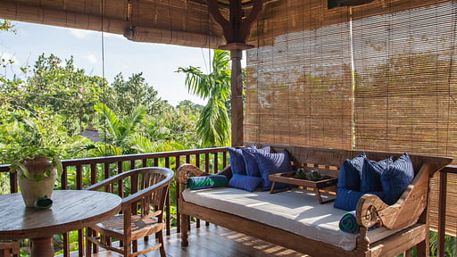 Plataran Duplex Pool Villa Living room
