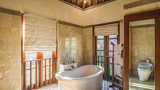 Plataran Duplex Pool Villa Bedroom 1