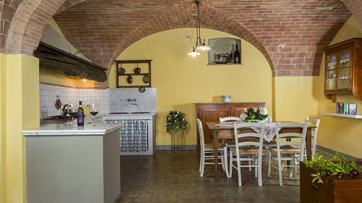 Podere La Casetta Cantina Küche