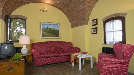 Podere La Casetta Cantina Wohnbereich