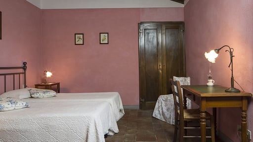 Podere La Casetta Cantina Schlafzimmer 2