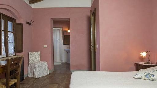Podere La Casetta Cantina Schlafzimmer 2