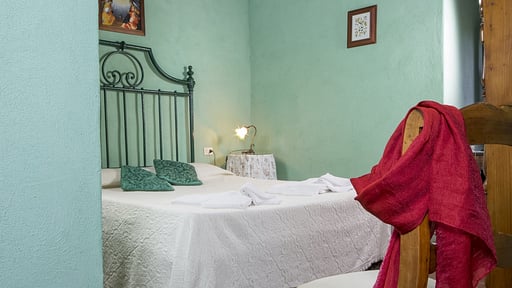 Podere La Casetta Cantina Schlafzimmer 1