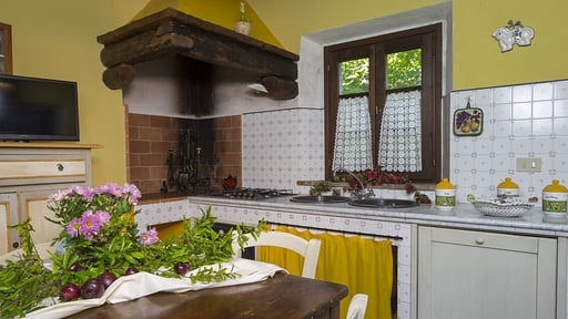 Podere La Casetta Fienile Küche