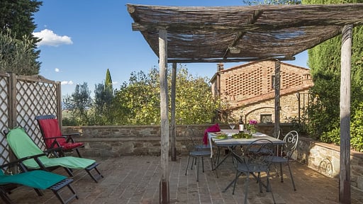 Podere La Casetta Granaio Dining area