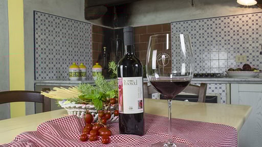 Podere La Casetta Loggia Salle à manger