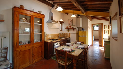 Villa Podere L'orsa Dining area