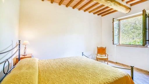 Podere Marcigliana - Apartment Parata Schlafzimmer 2