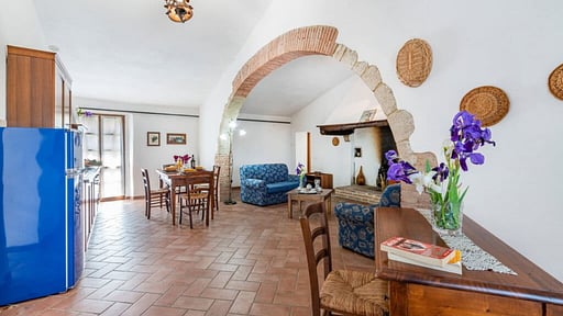 Podere Marcigliana -  Apartment Podere Wohnbereich