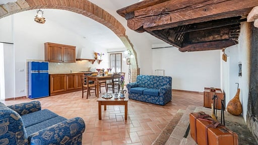 Podere Marcigliana -  Apartment Podere Wohnbereich