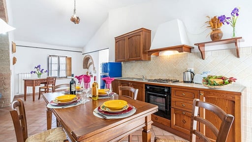 Podere Marcigliana -  Apartment Podere Küche