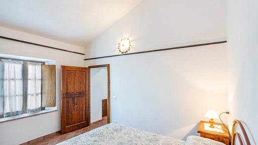 Podere Marcigliana -  Apartment Podere Schlafzimmer 1