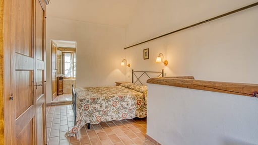 Podere Marcigliana - Apartment Terrazza Chambre 1