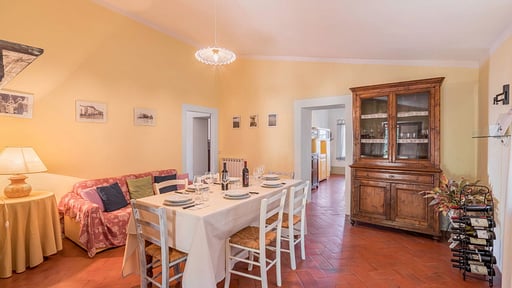 Podere Vallocchie Dining area