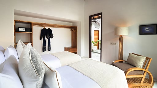 Pondok Santi Two Bedroom Pool Villa Dormitorio 2