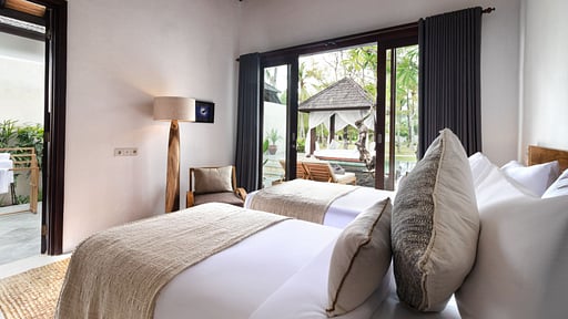 Pondok Santi Two Bedroom Pool Villa Dormitorio 2