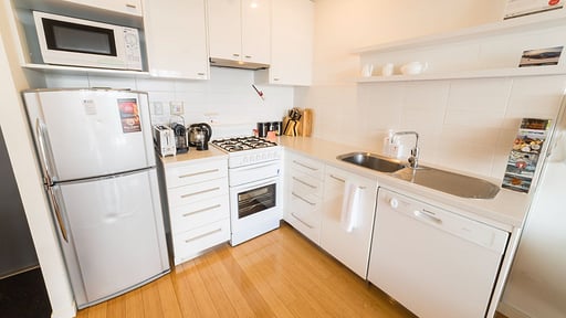 Powder Tracks Apartment Two Bedroom Kitchen