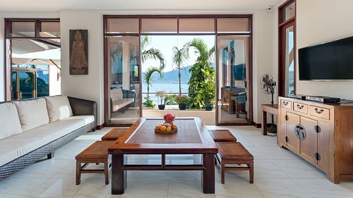 Pra Nang Villa Living room