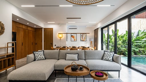 Premium Beach Residence Villa 4 Living room