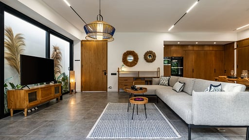 Premium Beach Residence Villa 4 Living room