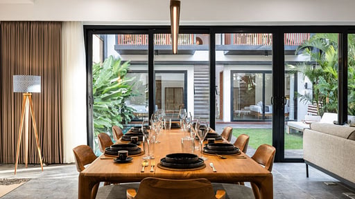 Premium Beach Residence Villa 4 Dining area