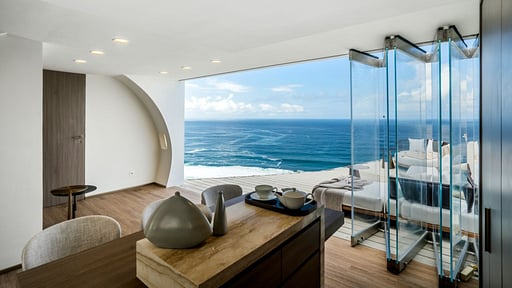 Private Jet Villa Living room