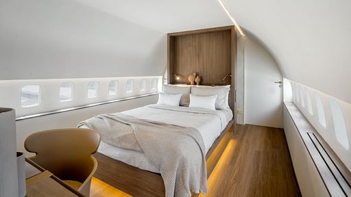Private Jet Villa Bedroom 1
