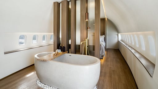 Private Jet Villa Bedroom 1