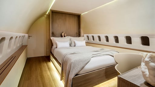 Private Jet Villa Bedroom 1