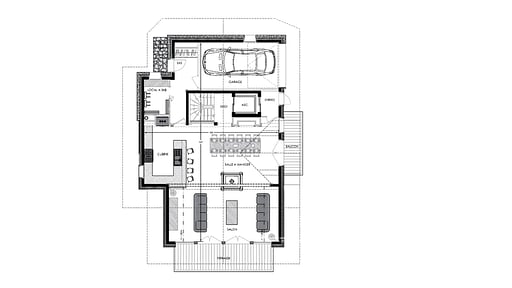 Chalet Pure Black Crystal Floor plan