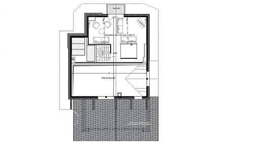 Chalet Pure Black Crystal Floor plan