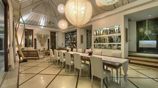 Pure Villa Dining area