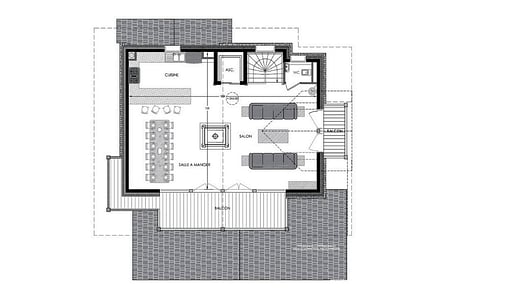 Chalet Pure White Crystal Grundriss