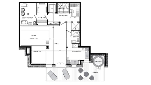 Chalet Pure White Crystal Grundriss